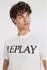 Replay Logo-Fotoprint T-Shirt kurzarm natural white (Herren) (M3099.000.2660.011)