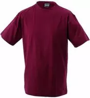 James & Nicholson Damen/Herren Komfort T-Shirt JN002 Gr. L wine