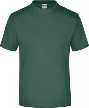 James & Nicholson Rundhals T-Shirt kurzarm dark green (Herren) (JN001-68853)