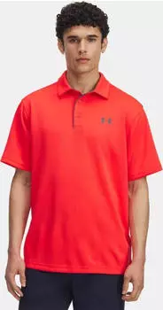 Under Armour Tech Poloshirt kurzarm racer red/pitch gray (Herren) (1290140-714)