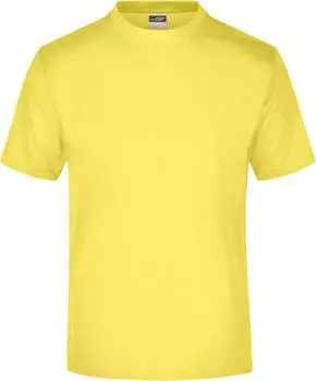 James & Nicholson Rundhals T-Shirt kurzarm gelb (Herren) (JN001-68983)