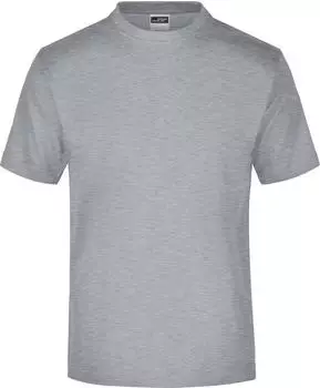 James & Nicholson Rundhals T-Shirt kurzarm grey heather (Herren) (JN001-68868)