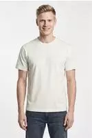 Pepe Jeans T-Shirt mit kurzem Arm und Rundhalsausschnitt Elfenbein Herren