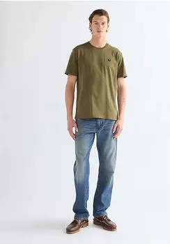 Wrangler Sign Off T-Shirt kurzarm olive night (Herren) (112388207)