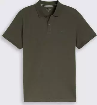 Tom Tailor Piqu&eacute; Poloshirt kurzarm deep leaf green (Herren) (1031006-26543)