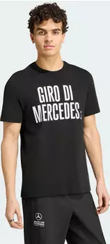 adidas Mercedes AMG Petronas Formula One Team Giro di Mercedes T-Shirt kurzarm schwarz (Herren) (KF0501)