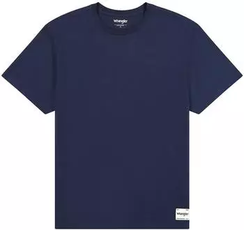 Wrangler Solid T-Shirt kurzarm navy (Herren) (112357358)
