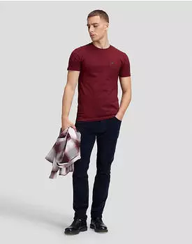 Lee Slim Ultimate Pocket T-Shirt kurzarm port mele (Herren) (112386351)