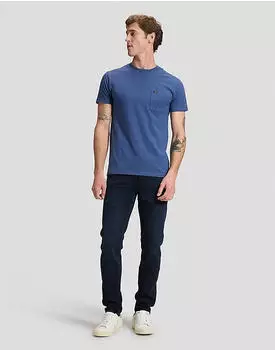 Lee Slim Ultimate Pocket T-Shirt kurzarm navy mele (Herren) (112386350)