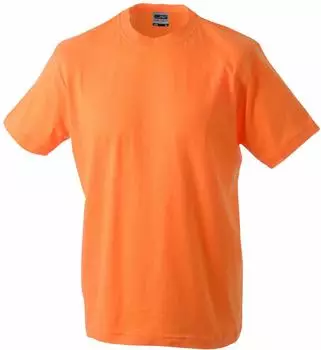 James & Nicholson Komfort Rundhals T-Shirt kurzarm orange (Herren) (JN002-69148)