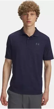 Under Armour Matchplay Printed Poloshirt kurzarm midnight navy/washed navy/pitch gray (Herren) (1377377-423)