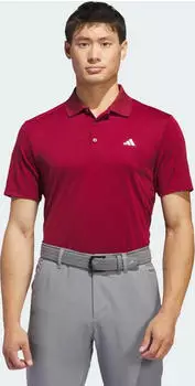 adidas Adi Performance Poloshirt kurzarm collegiate burgundy (Herren) (IN6419)