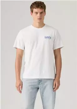 Levis Relaxed Fast Food Meal T-Shirt kurzarm weiß (Herren) (161432456)