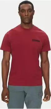 Napapijri Vignoni T-Shirt kurzarm bordeaux (Herren) (NP0A4ILX-R1E)