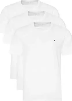 Tommy Hilfiger Signature Lounge Jersey 3er-Pack T-Shirt kurzarm wei&szlig; (Herren) (UM0UM0337905E)