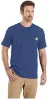 Carhartt .103296.HL2.S005, Carhartt Workwear K87 Pocket, T-Shirt - Dunkelblau (Hl2) -