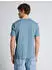 Tom Tailor Basic mit Logo-Print T-Shirt kurzarm steel blue (Herren) (1043491-29375)