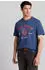 Tom Tailor Logo-Print T-Shirt kurzarm blau (Herren) (1037735-10318)