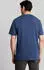 Tom Tailor Logo-Print T-Shirt kurzarm blau (Herren) (1037735-10318)