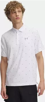 Under Armour Playoff 3.0 Poloshirt kurzarm white/steel (Herren) (1378677-113)