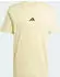adidas Essentials Small Logo Single Jersey T-Shirt kurzarm powder yellow/black (Herren) (JD1777)