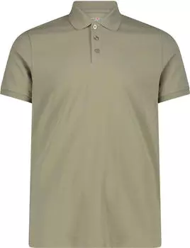 CMP Uni Pique Tactel Poloshirt kurzarm sage (Herren) (31T7497V-E663)