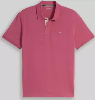 Tom Tailor Piqu&eacute; Poloshirt kurzarm rosa (Herren) (1031006-21181)