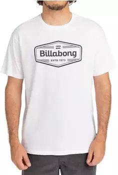 Billabong Trademark T-Shirt kurzarm wei&szlig; (Herren) (C1SS62BIP2-0010)