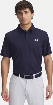 Under Armour Tee To Green Pique Poloshirt kurzarm midnight navy/white (Herren) (1390123-410)