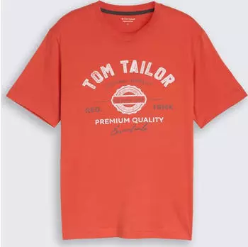 Tom Tailor T-Shirt aus Baumwolle mit Logo-Print (1037735)