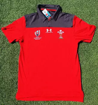 Under Armour WRU Poloshirt kurzarm rot (Herren) (1341608-601)