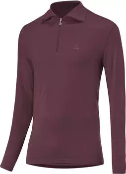 L&ouml;ffler Midlayer Turtle Transtex Poloshirt langarm castagne (Herren) (10994-575)