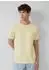 s.Oliver Flammgarn Pocket T-Shirt kurzarm hellgelb (Herren) (2163479.1210)