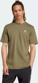 adidas Trefoil Essentials T-Shirt kurzarm olive strata (Herren) (IZ2105)