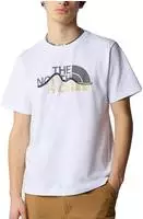 The North Face NF0A87NTFN41, The North Face - Mountain Line Tnf White - T-Shirt -
