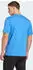 adidas Essentials Linear Single Jersey T-Shirt kurzarm ray blue/off white (Herren) (KC0884)