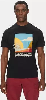 Napapijri Arbia T-Shirt kurzarm schwarz (Herren) (NP0A4IE3-941)