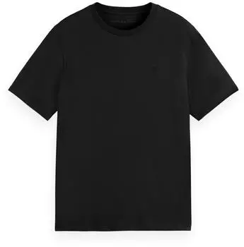 Scotch & Soda Core Logo T-Shirt kurzarm schwarz (Herren) (179191)