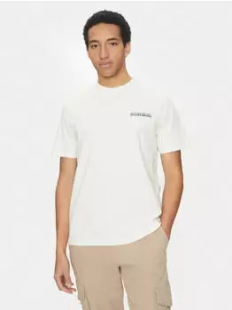 Napapijri Sovana T-Shirt kurzarm wei&szlig; (Herren) (NP0A4IE4-206)