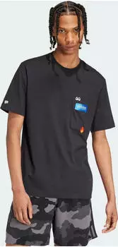 adidas Remoji Pocket Graphic T-Shirt kurzarm schwarz (Herren) (IW2639)