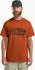 Jack Wolfskin Brand T-Shirt kurzarm burnt orange (Herren) (A64116-3330)