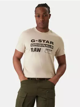 G-Star Originals T-Shirt kurzarm brick (Herren) (d25969-c506-1214)