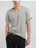 Replay Baumwolle V-Neck T-Shirt kurzarm light grey melange (Herren) (M3591A.000.2660.m08)