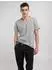 Replay Baumwolle V-Neck T-Shirt kurzarm light grey melange (Herren) (M3591A.000.2660.m08)