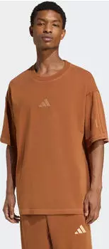 adidas ALL SZN Washed T-Shirt kurzarm dusky bronze (Herren) (KE5997)