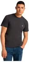 Lee - Patch Logo Washed Black - T-Shirt - Schwarz - XL - 100% Baumwolle male
