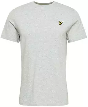 Lyle & Scott Plain T-Shirt kurzarm light grey melange (Herren) (TS400VOG-D24)