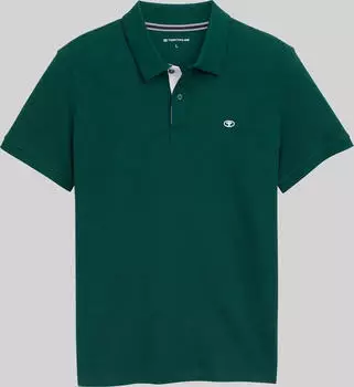Tom Tailor Piqu&eacute; Poloshirt kurzarm gr&uuml;n (Herren) (1031006-10413)