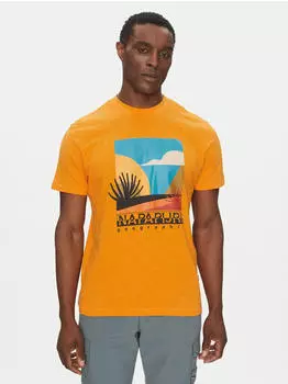Napapijri Arbia T-Shirt kurzarm orange (Herren) (NP0A4IE3-A70)