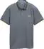 Tom Tailor Piqué mit Stretch Poloshirt kurzarm navy grey mint twotone (Herren) (1045629-35198)
